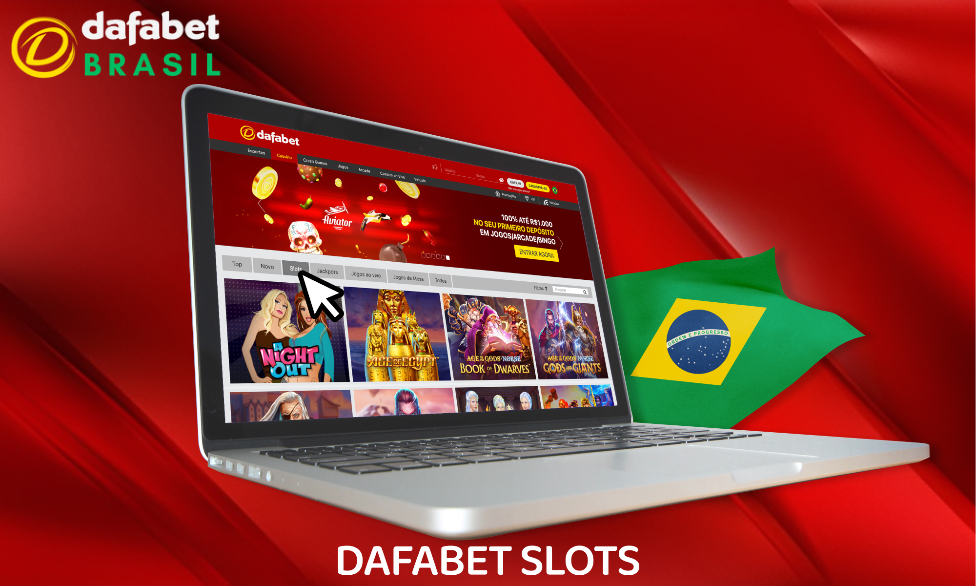 Slots no site Dafabet para usuários do Brasil