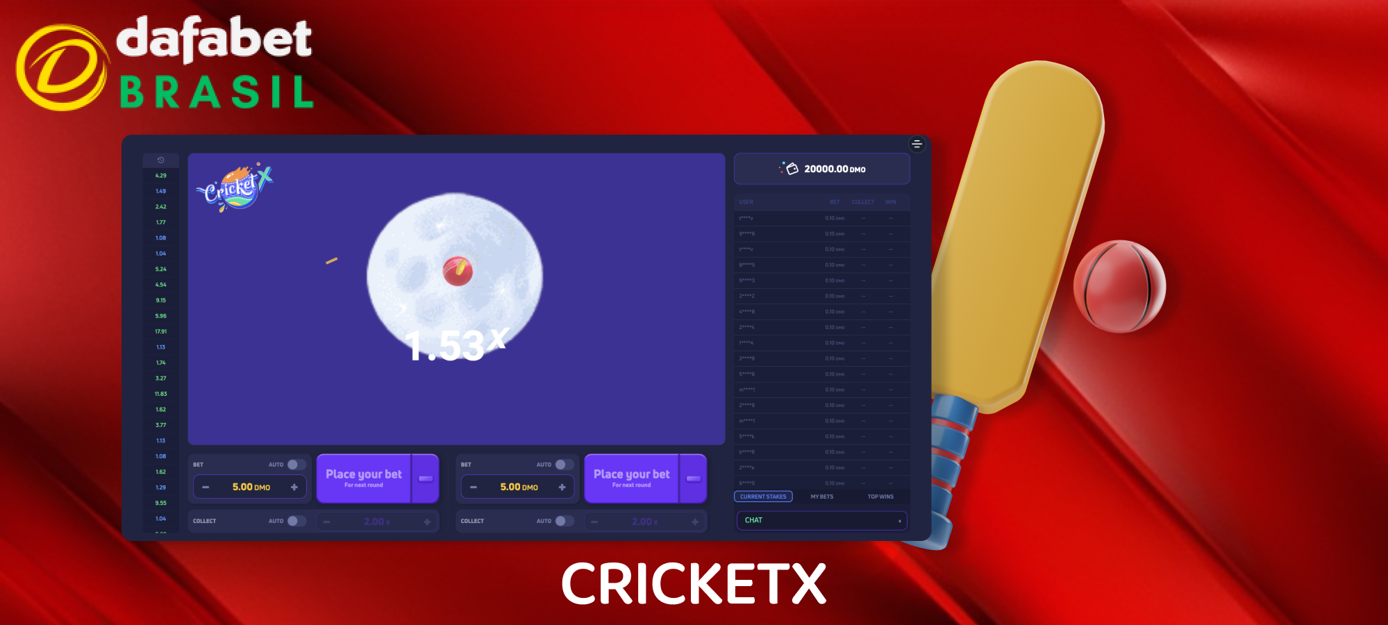 Dafabet Brasil - CricketX para jogadores