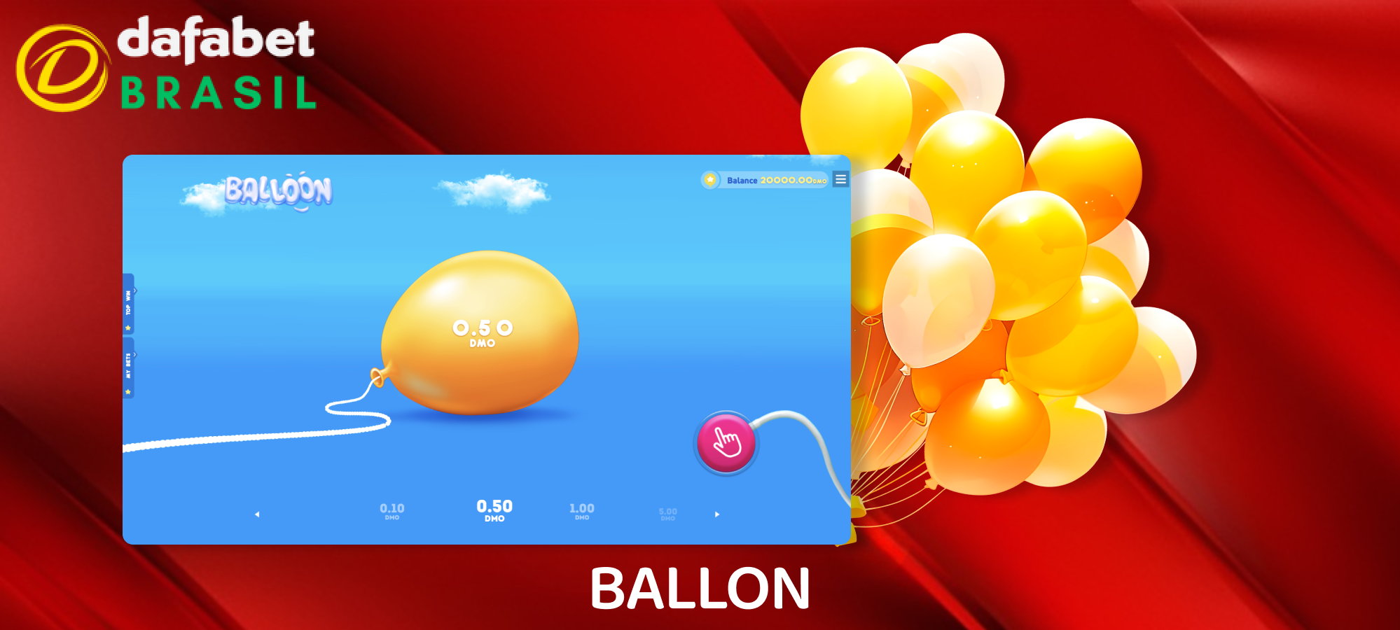 Jogo Balloon para jogadores do Brasil - Dafabet