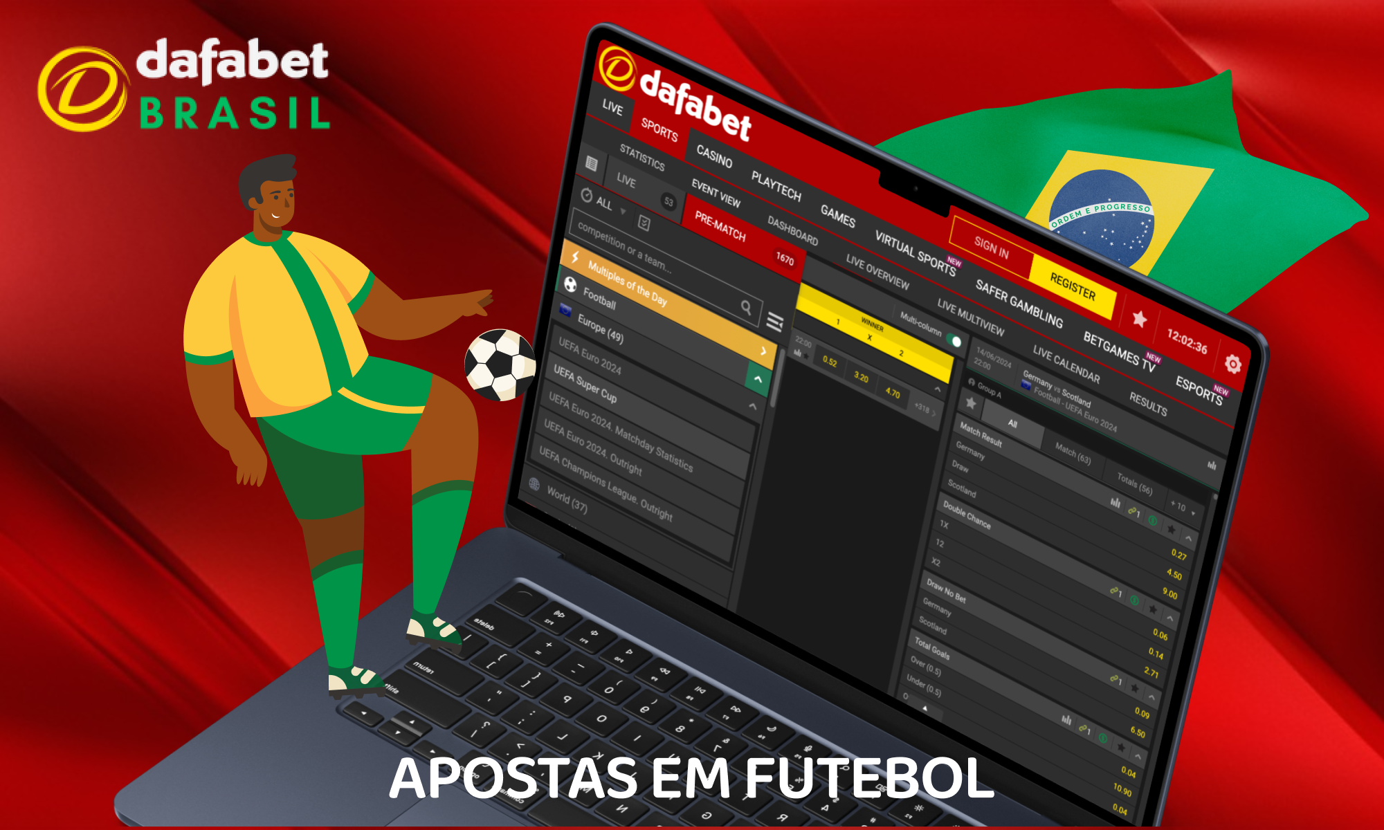 Dafabet para apostas em futebol no Brasil