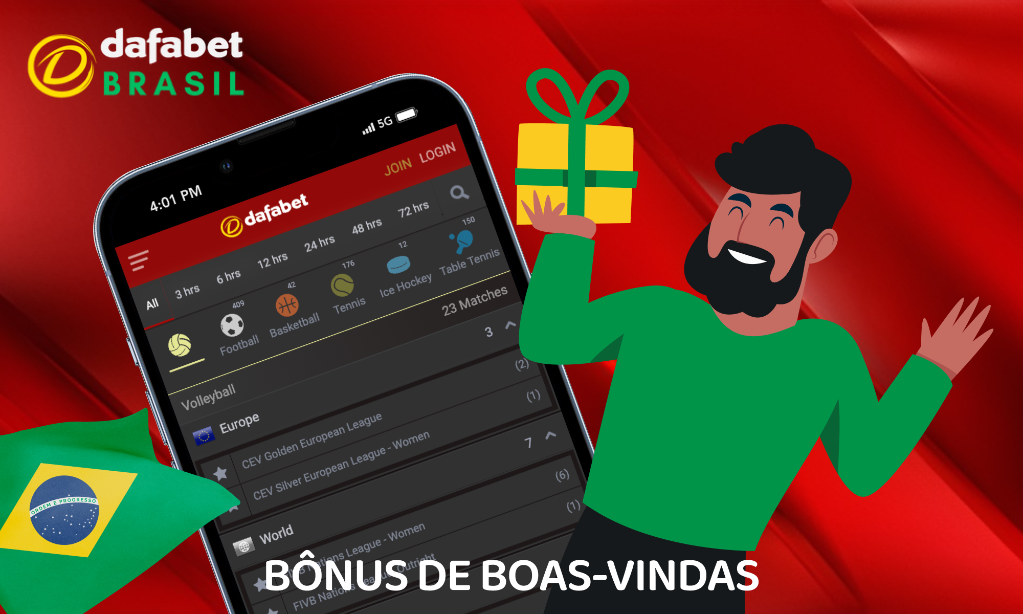 Bônus para apostas em vôlei - Dafabet Brasil